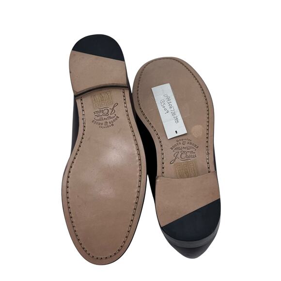 Camden Leather Loafers With Rubber Soles For Men | J.Crew J. Crew Men\'s Camden Loafers Shoes Leather Soles Whiskey Brown Size 9.5 NWOB